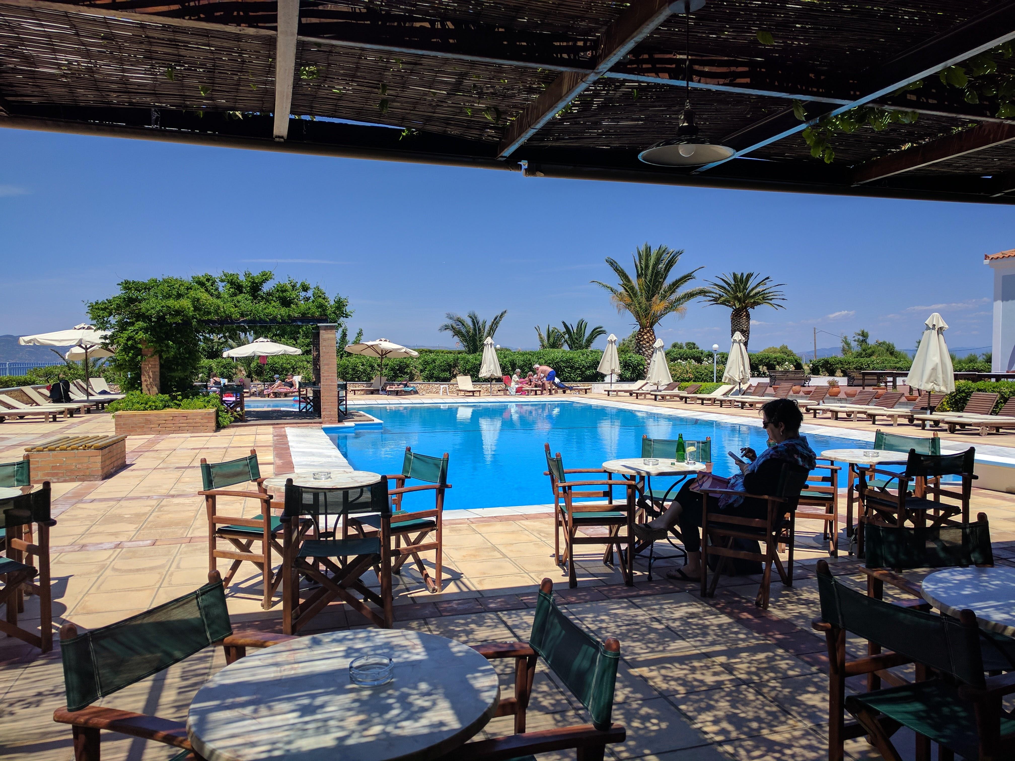 Panselinos Hotel Eftalou Kültér fotó