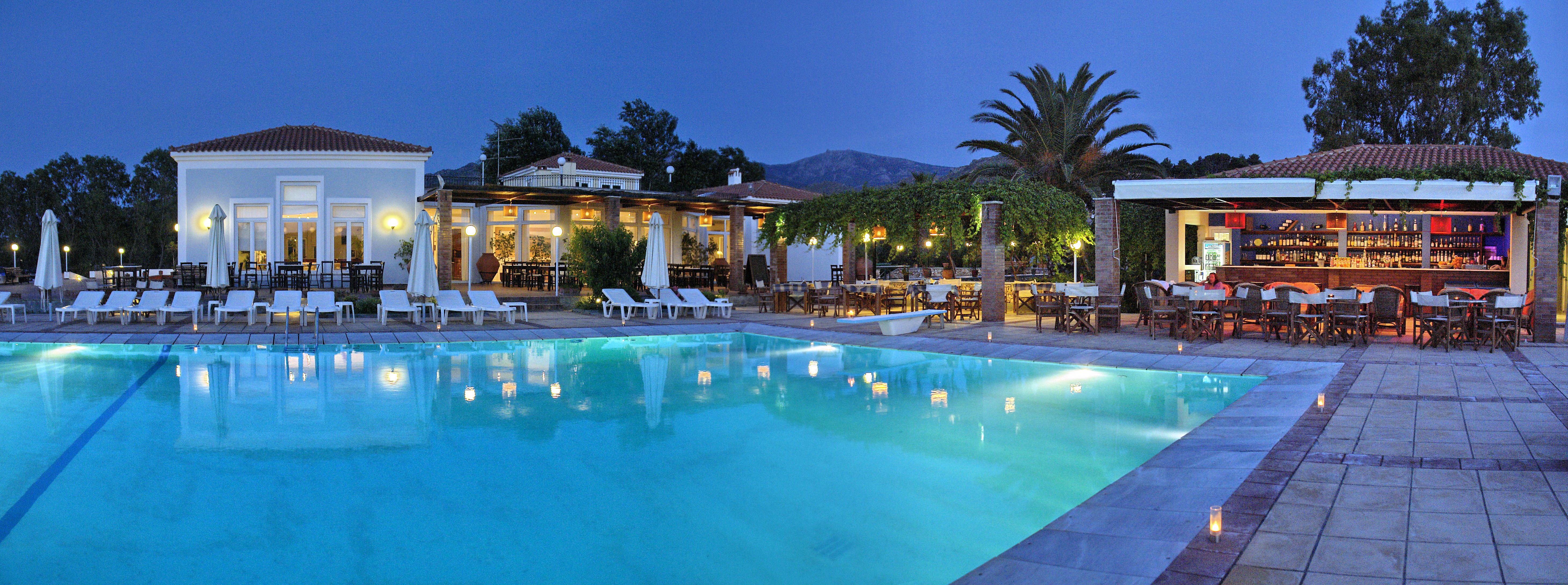 Panselinos Hotel Eftalou Kültér fotó